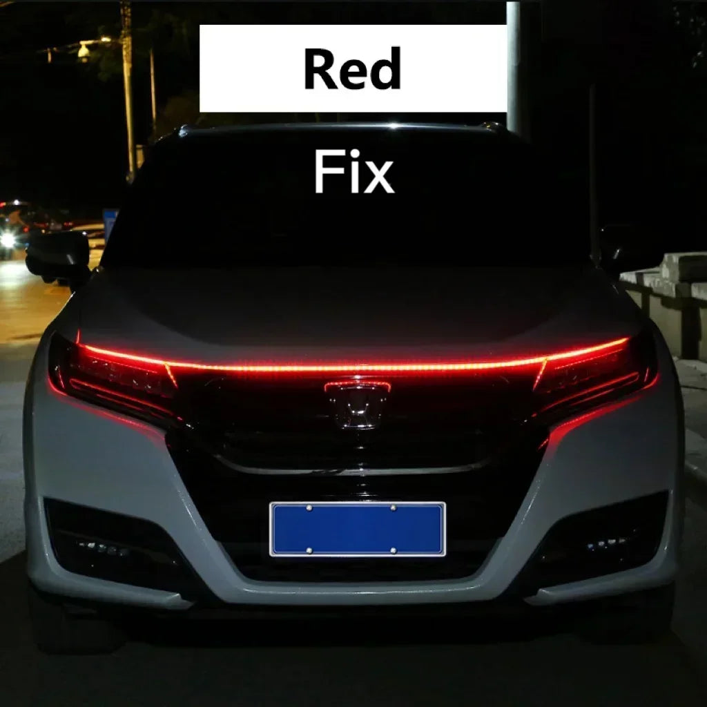 LED car light strips for interior or exterior accent lighting.