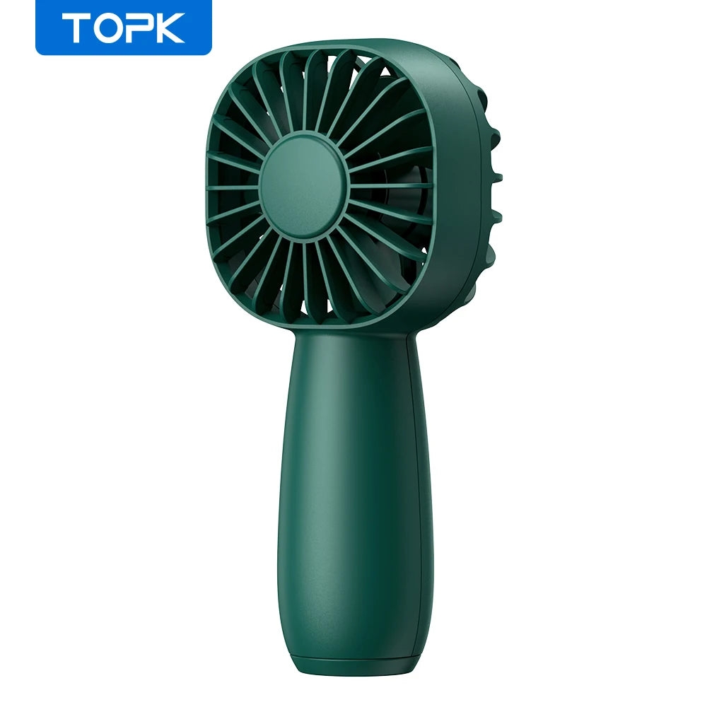 Portable rechargeable usb fan.