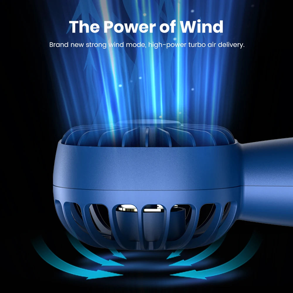 Portable rechargeable usb fan.