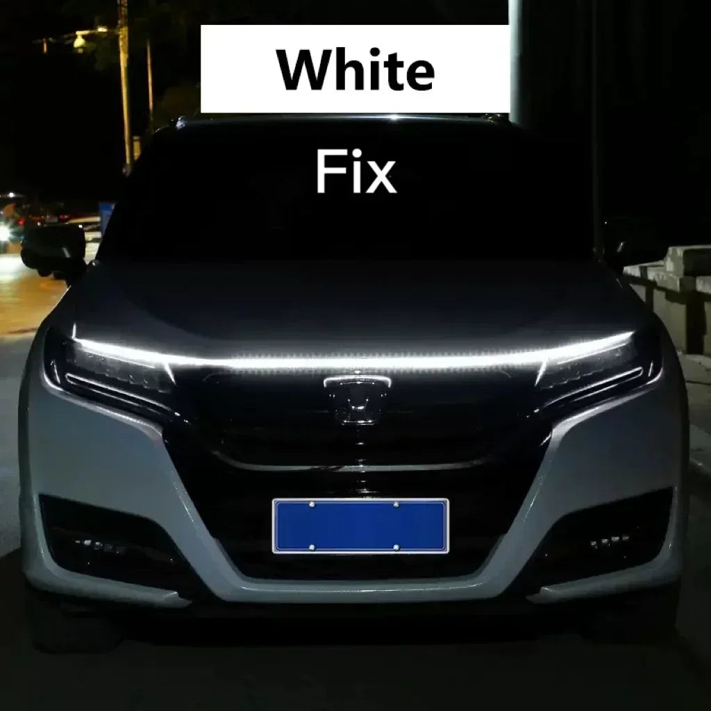 LED car light strips for interior or exterior accent lighting.