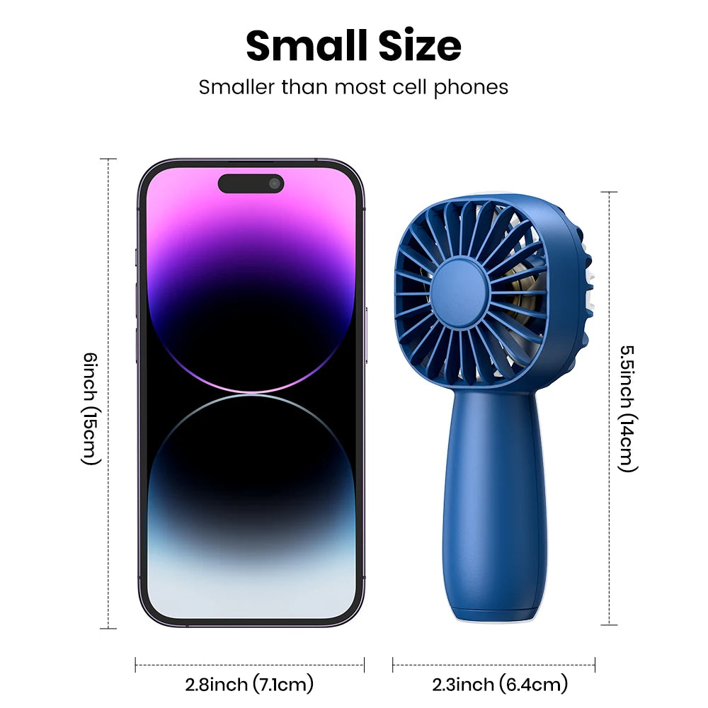 Portable rechargeable usb fan.