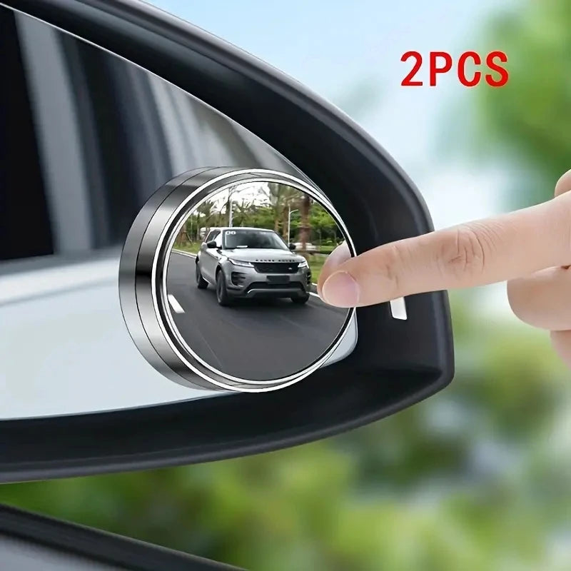 360 degree adjustable blind spot mirror universal side mirror accessory.
