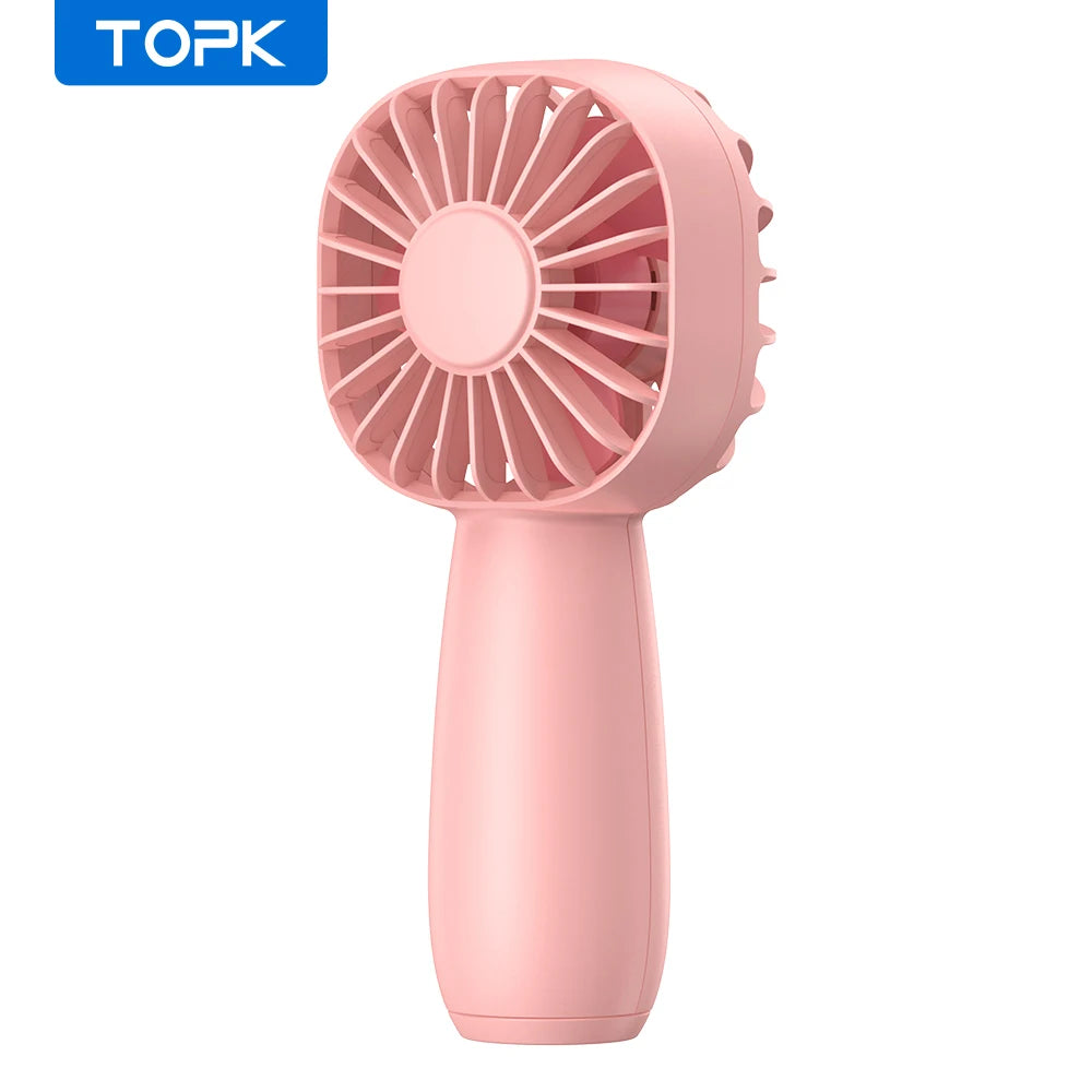 Portable rechargeable usb fan.