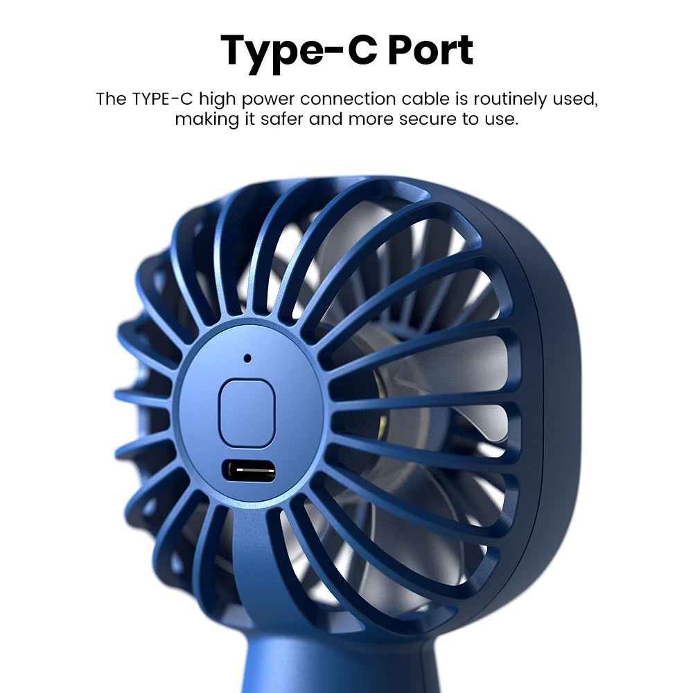 Portable rechargeable usb fan.