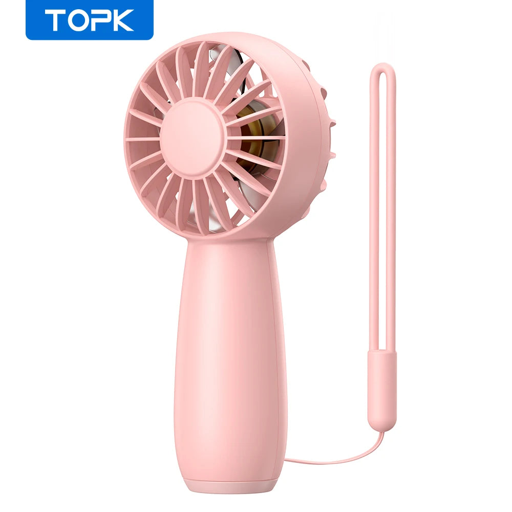 Portable rechargeable usb fan.